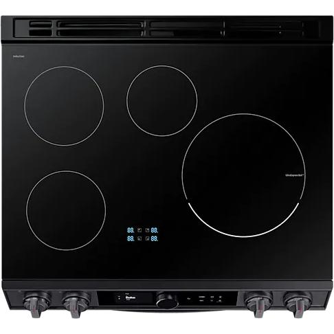 Samsung 30-inch Slide-in Electric Induction Range with WI-FI Connect NE63T8911SG/AC IMAGE 8