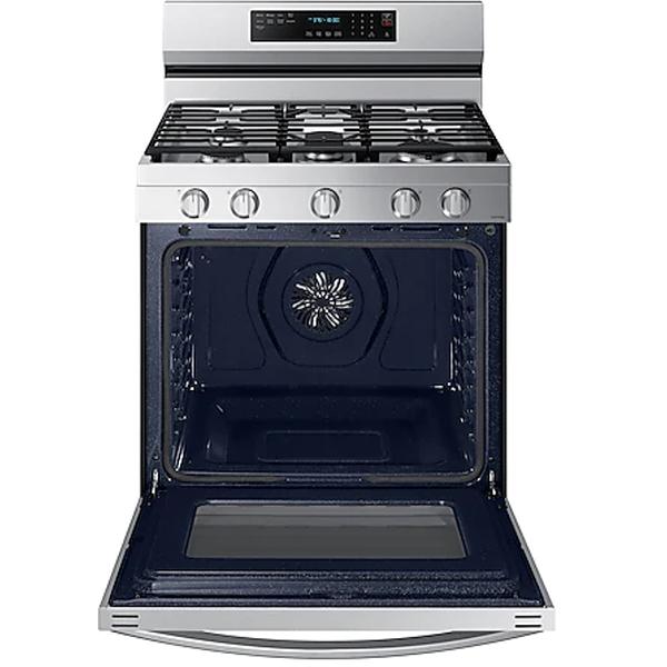 Samsung 30-inch Freestanding Gas Range with WI-FI Connect NX60A6711SS/AA IMAGE 5