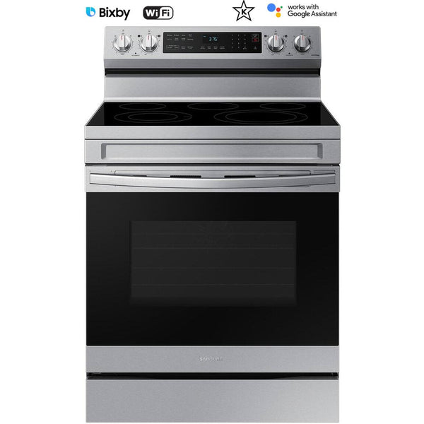 Samsung 30-inch Freestanding Electric Range with WI-FI Connect NE63A6511SS/AC IMAGE 1