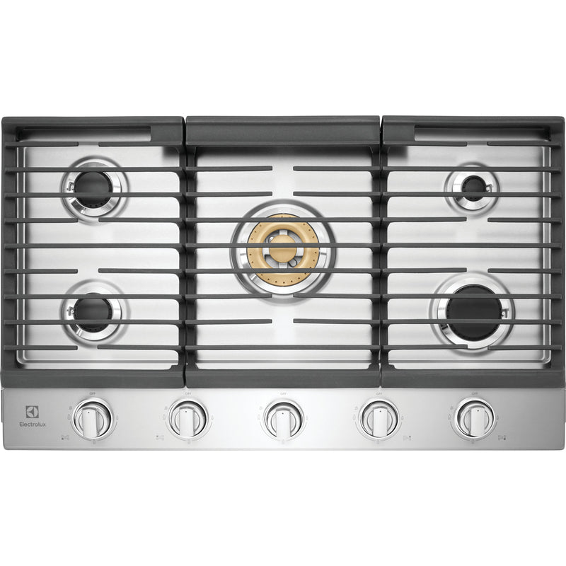 Electrolux 36-inch Built-In Gas Cooktop ECCG3668AS IMAGE 1