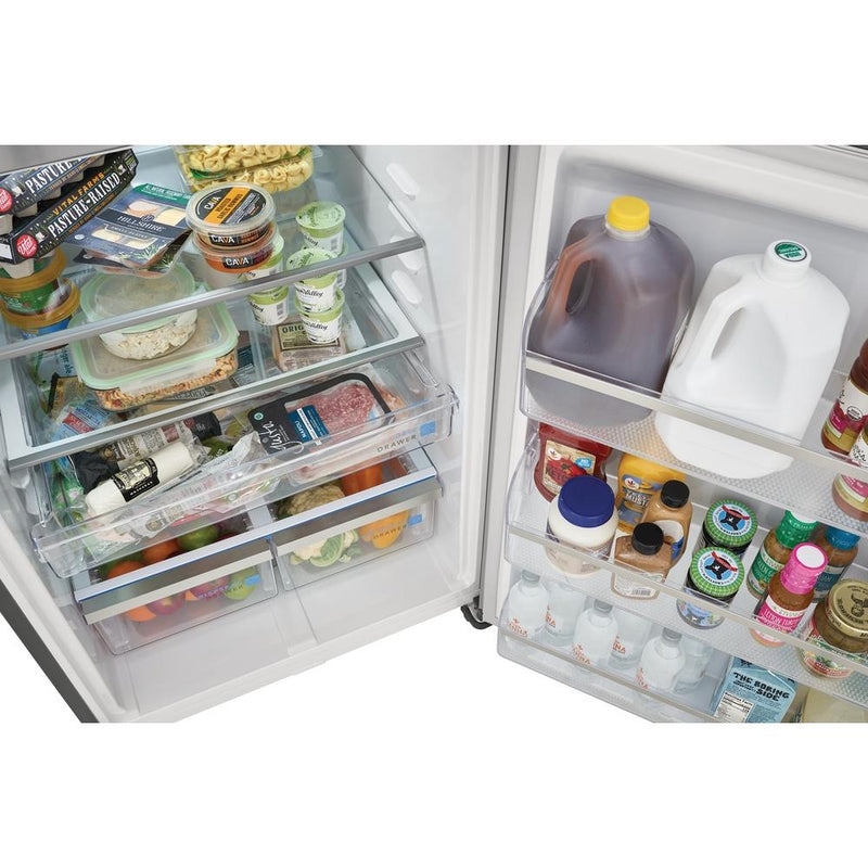 Frigidaire Gallery 30-inch, 20 cu.ft. Freestanding Top Freezer Refrigerator with LED Lighting FGHT2055VF IMAGE 7