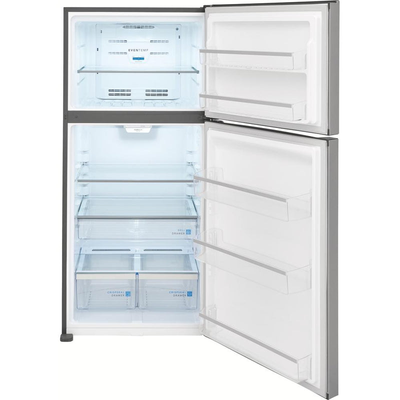 Frigidaire Gallery 30-inch, 20 cu.ft. Freestanding Top Freezer Refrigerator with LED Lighting FGHT2055VF IMAGE 8