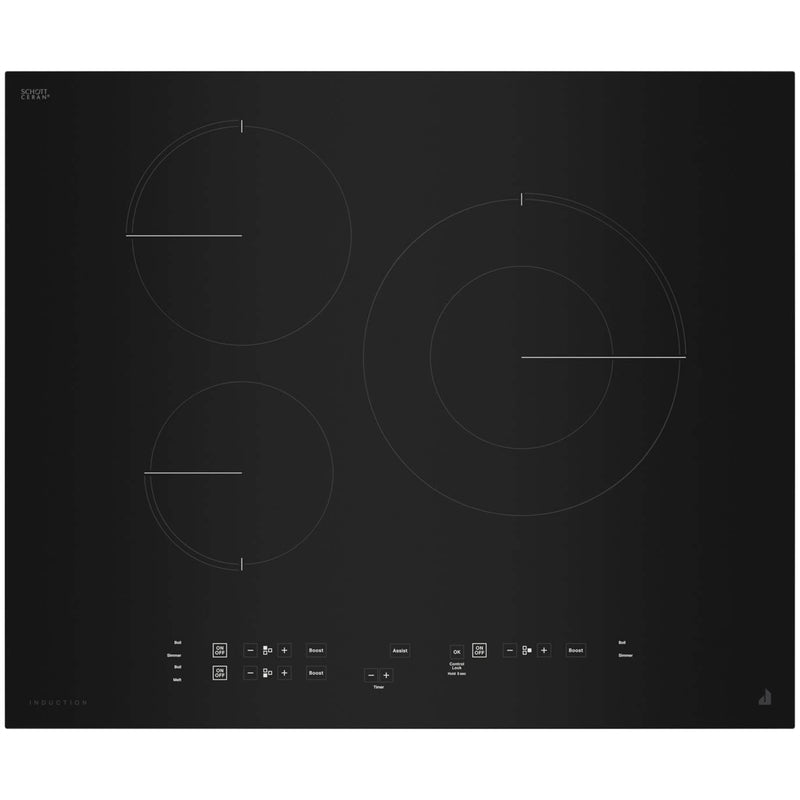 JennAir 24-inch Built-In Induction Cooktop JIC4324KB IMAGE 1