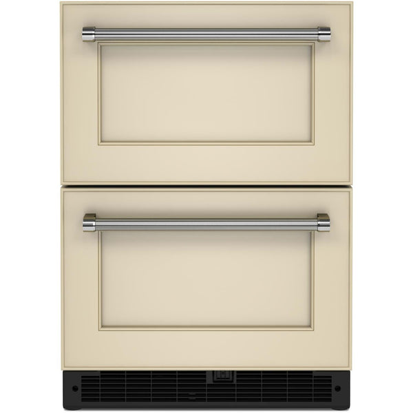 KitchenAid 24-inch Undercounter Double-Drawer Refrigerator KUDR204KPA IMAGE 1