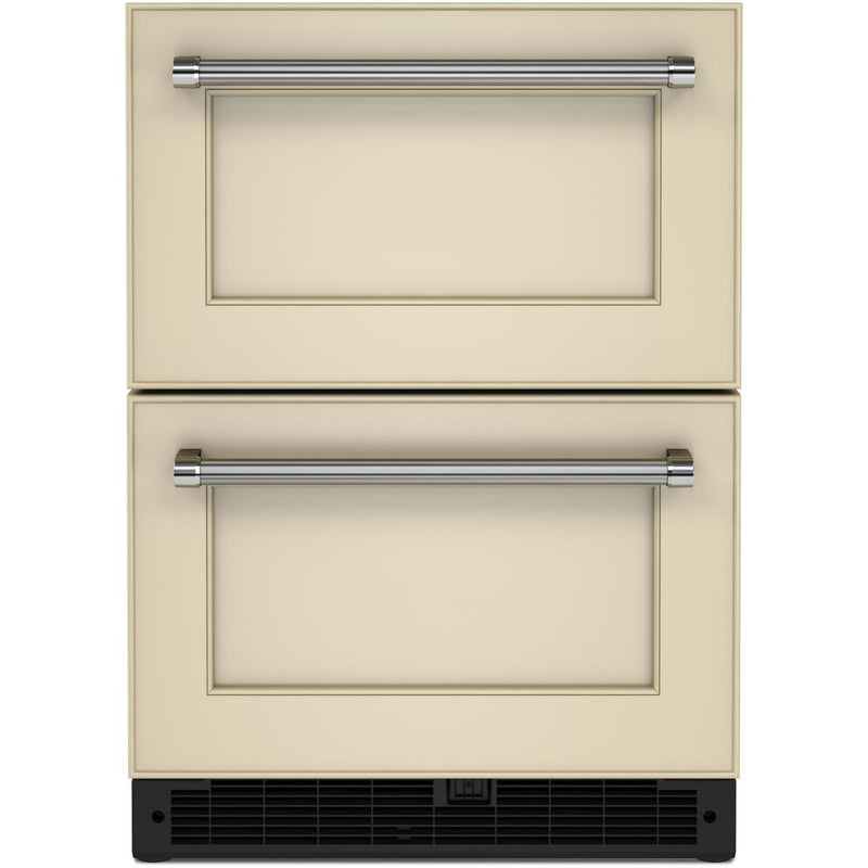 KitchenAid 24-inch Undercounter Double-Drawer Refrigerator KUDR204KPA IMAGE 1