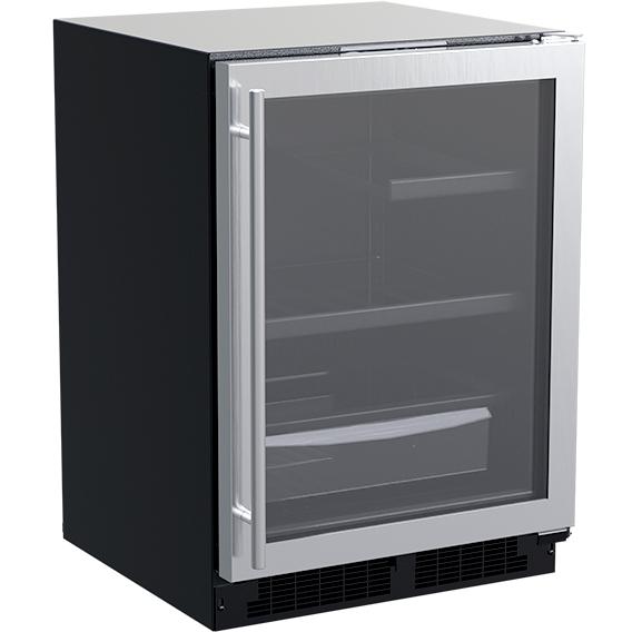 Marvel 24-inch, 5.3 cu.ft. Built-in Compact Refrigerator with MaxStore Bin MLRE224-SG01A IMAGE 1