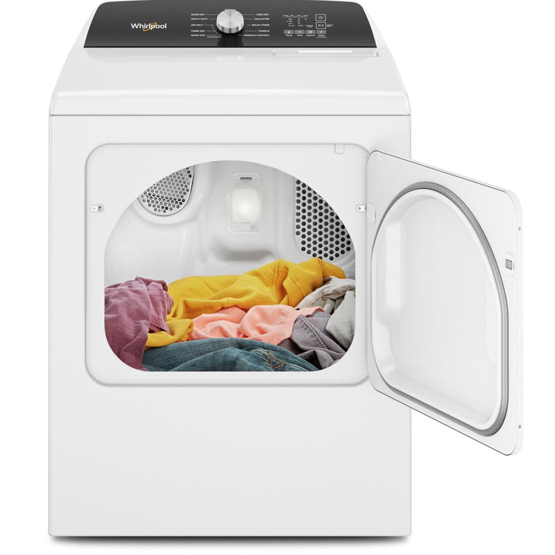 Whirlpool 7.0 cu.ft. Electric Dryer with Moisture Sensing YWED5010LW IMAGE 2
