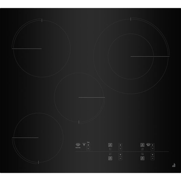 JennAir 24-inch Built-In Electric Cooktop with Emotive Controls JEC4424KB IMAGE 1