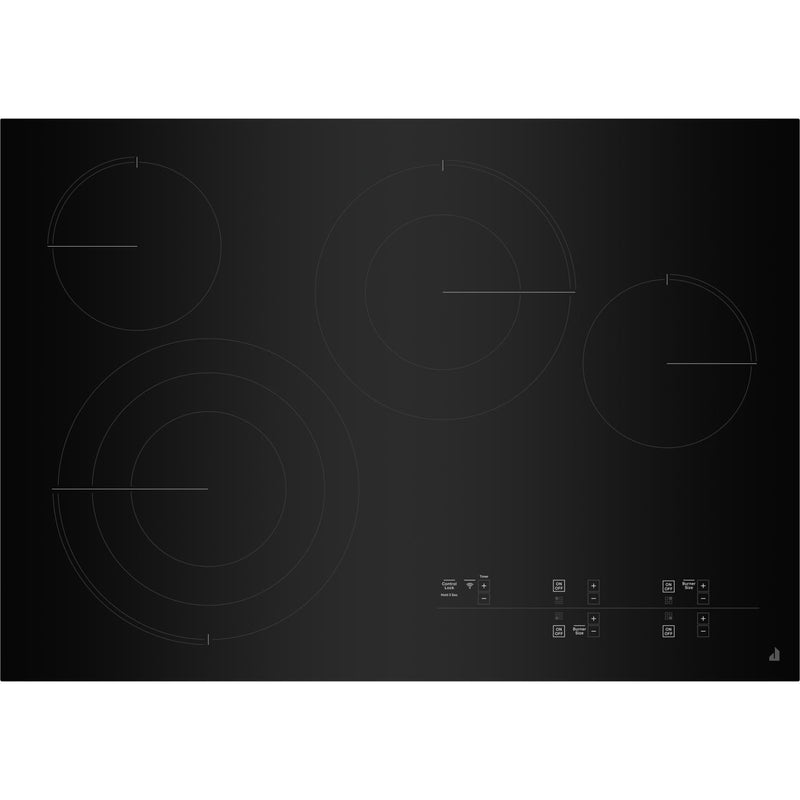 JennAir 30-inch Built-In Electric Cooktop with Emotive Controls JEC4430KB IMAGE 1