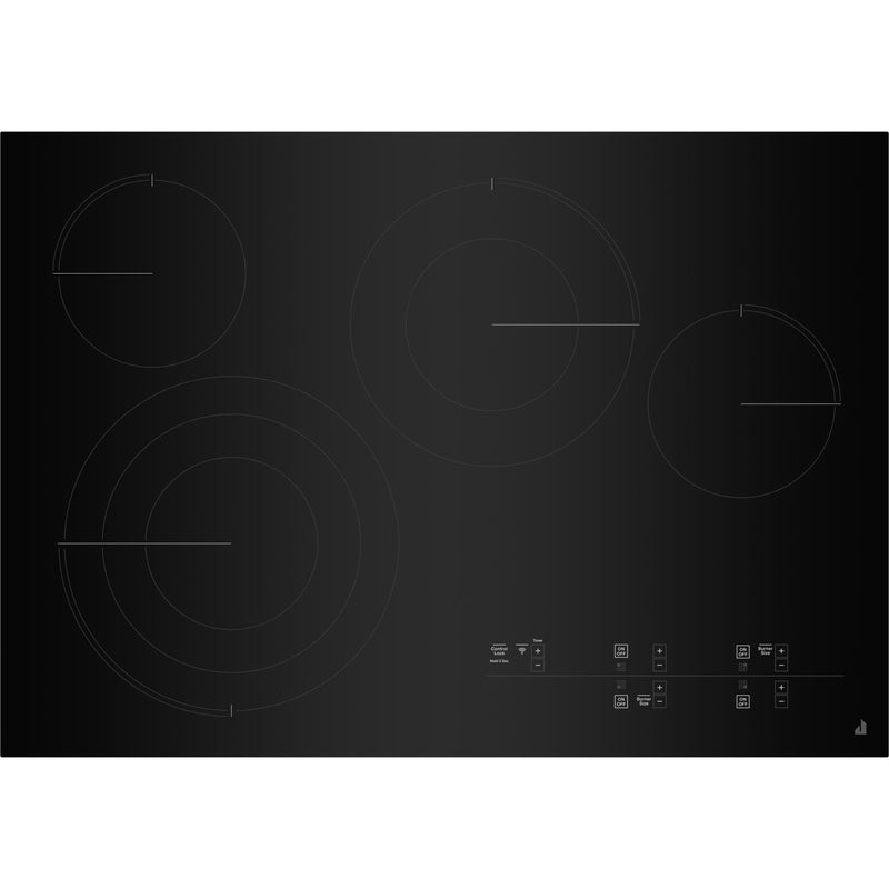 JennAir 30-inch Built-In Electric Cooktop with Emotive Controls JEC4430KB IMAGE 1
