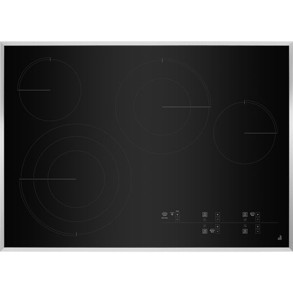 JennAir 30-inch Built-In Electric Cooktop with Emotive Controls JEC4430KS IMAGE 1