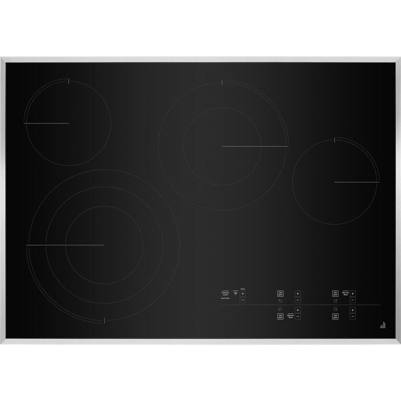 JennAir 30-inch Built-In Electric Cooktop with Emotive Controls JEC4430KS IMAGE 2
