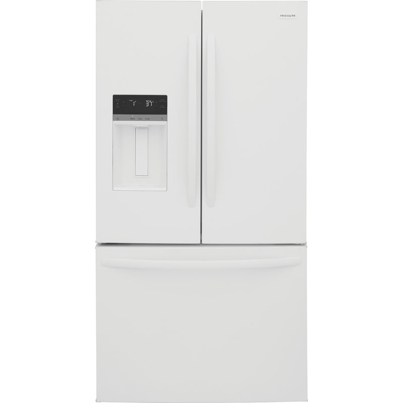 Frigidaire 36-inch, 27.8 cu. ft. French 3-Door Refrigerator with Dispenser FRFS2823AW IMAGE 1