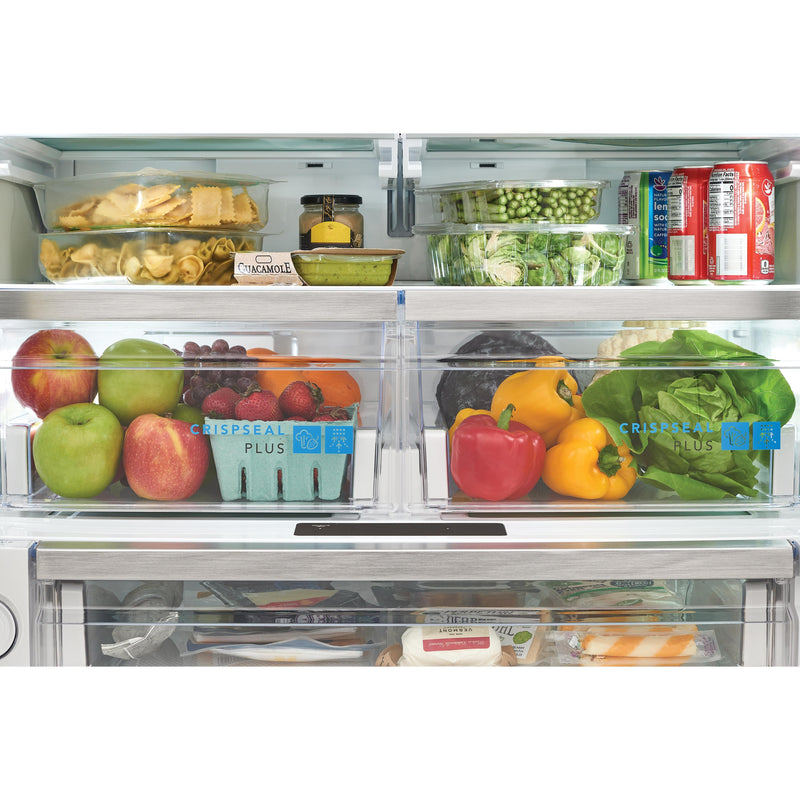 Frigidaire Gallery 36-inch, 22.6 cu. ft. French 3-Door Refrigerator with Dispenser GRFC2353AD IMAGE 6