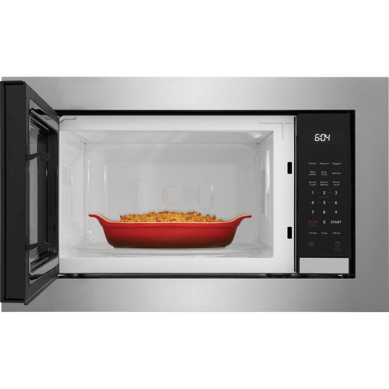 Frigidaire Gallery 24-inch, 2.2 cu.ft. Built-in Microwave Oven with Sensor Cooking GMBS3068AF IMAGE 6