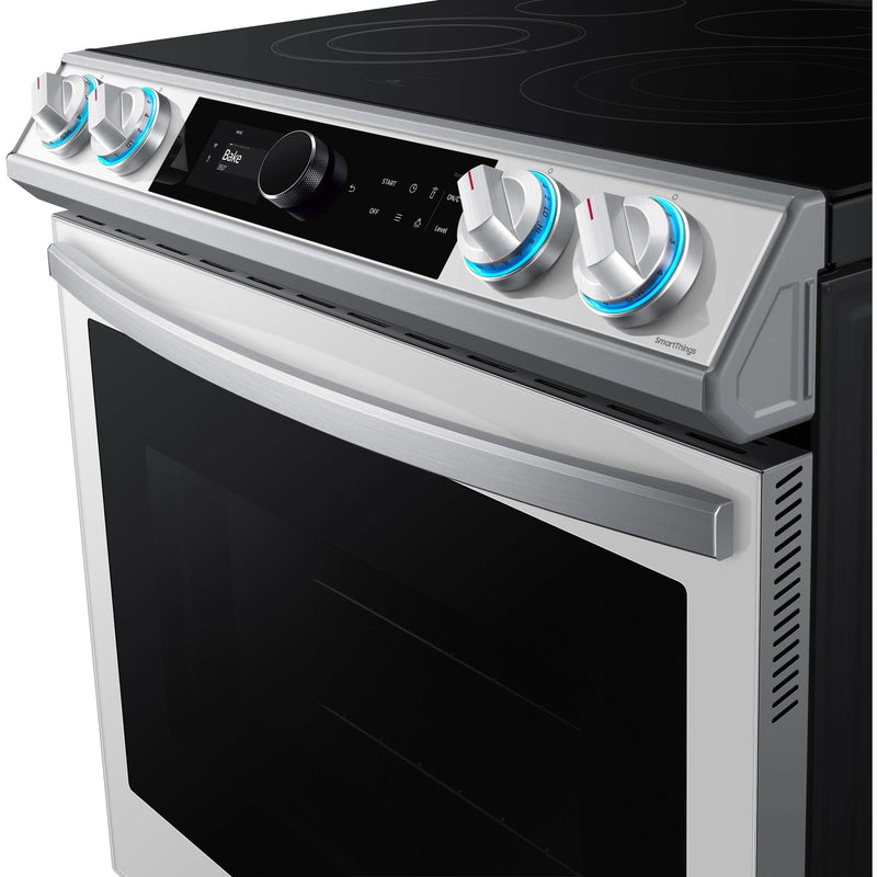 Samsung 30-inch Slide-in Electric Range with Wi-Fi Connectivity NE63BB871112AC IMAGE 3