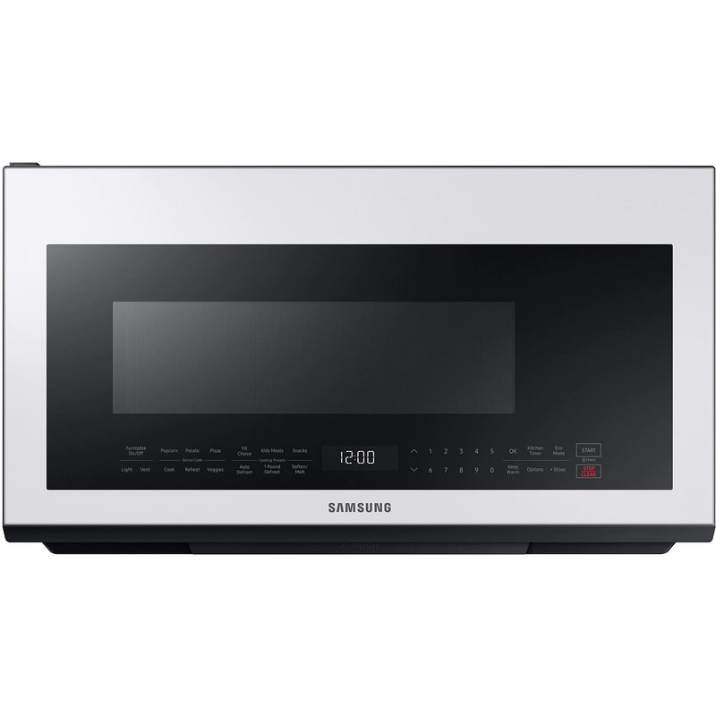 Samsung 30-inch, 1.2 cu.ft. Over-the-Range Microwave Oven with Sensor Cook ME21B706B12/AC IMAGE 1