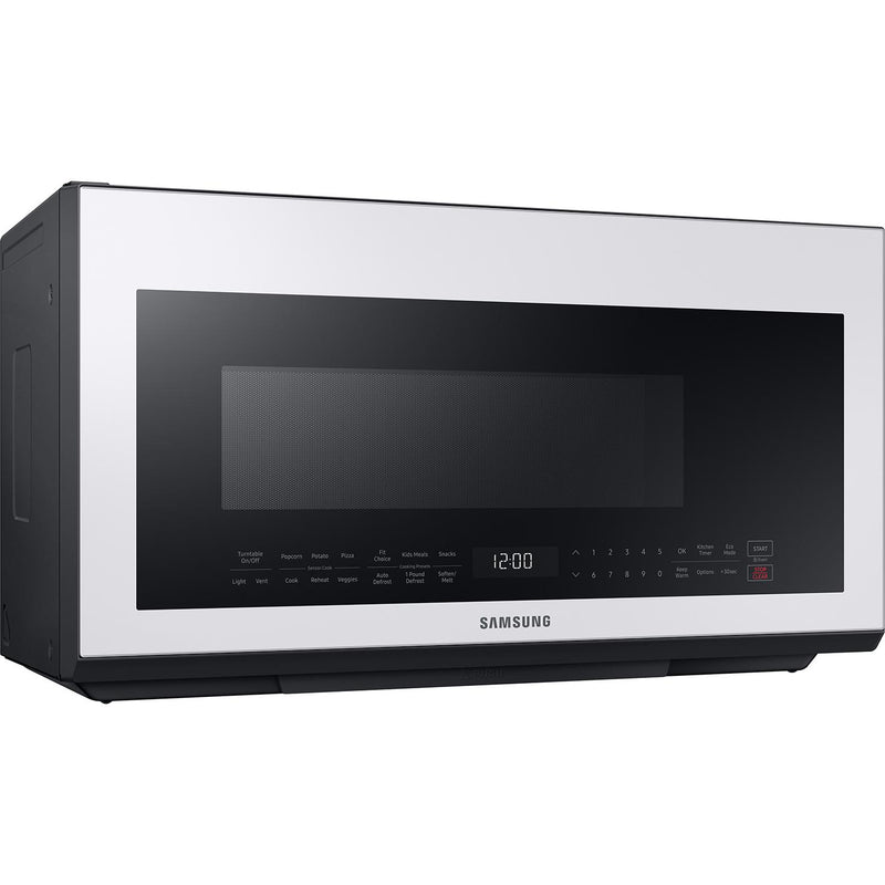 Samsung 30-inch, 1.2 cu.ft. Over-the-Range Microwave Oven with Sensor Cook ME21B706B12/AC IMAGE 8