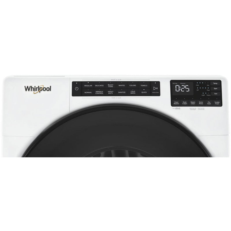 Whirlpool 5.2 cu. ft. Front Loading Washer with Sanitize Cycle WFW5605MW IMAGE 3