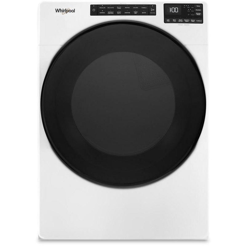 Whirlpool 7.4 cu. ft. Electric Dryer with EcoBoost™ Option YWED6605MW IMAGE 1