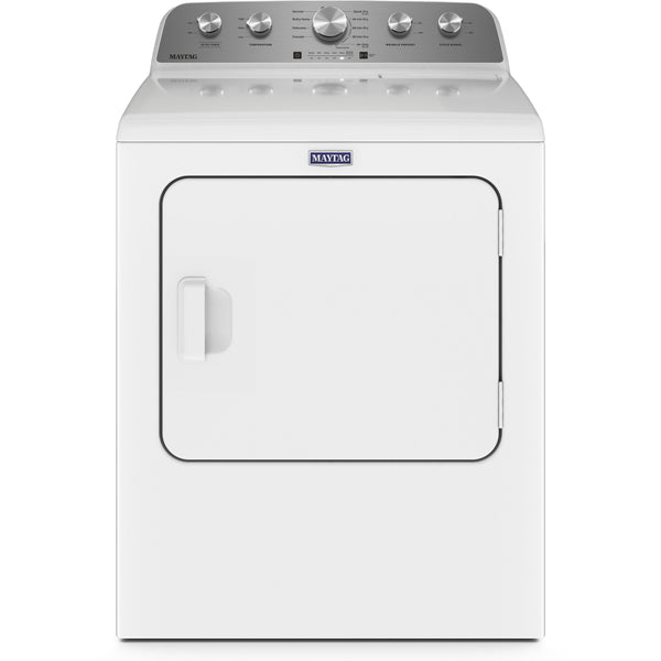 Maytag 7.0 cu. ft. Electric Dryer with Moisture Sensing YMED5030MW IMAGE 1