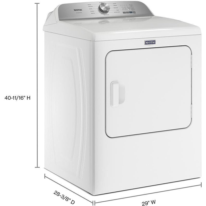 Maytag 7.0 cu. ft. Electric Dryer with Pet Pro Option YMED6500MW IMAGE 9