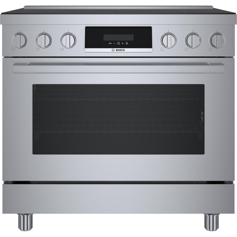 Bosch 36-inch Freestanding Induction Range with CombiZone HIS8655C/01 IMAGE 1