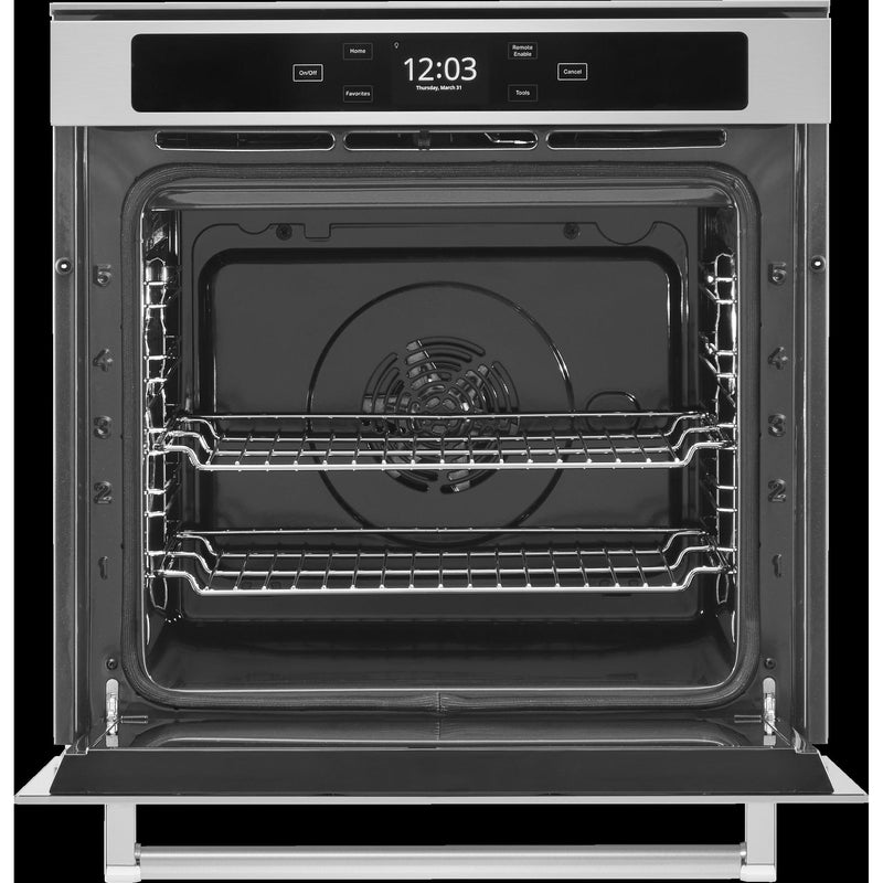 KitchenAid 24-inch, 2.9 cu. ft. Built-in Single Wall Oven with Wi-Fi Connectivity YKOSC504PPS IMAGE 6