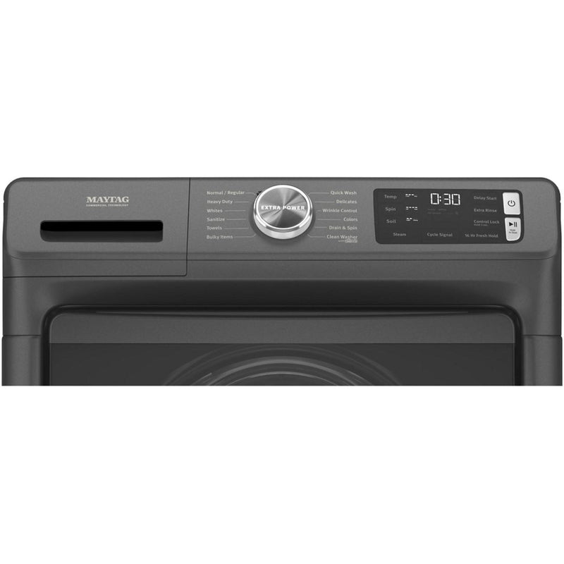 Maytag 5.5 cu. ft. Front Loading Washer with Extra Power button MHW6630MBK IMAGE 3