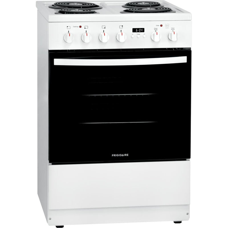 Frigidaire 24-inch Freestanding Electric Range with Convection Technology FCFC241CAW IMAGE 7