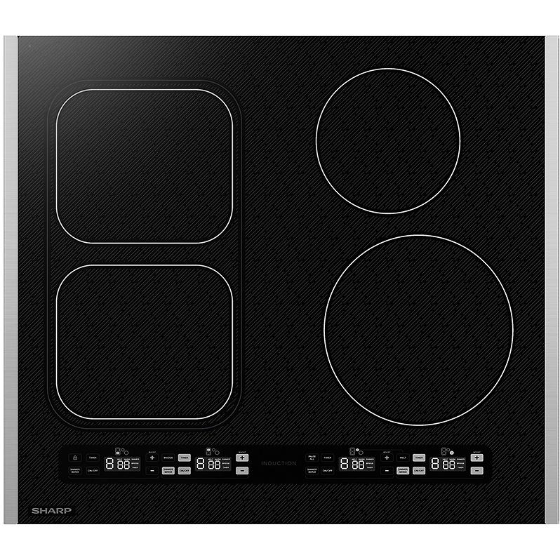 Sharp 24-inch Built-in Induction Cooktop SCH2443GB IMAGE 1