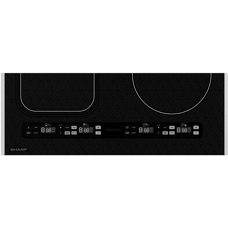 Sharp 24-inch Built-in Induction Cooktop SCH2443GB IMAGE 3