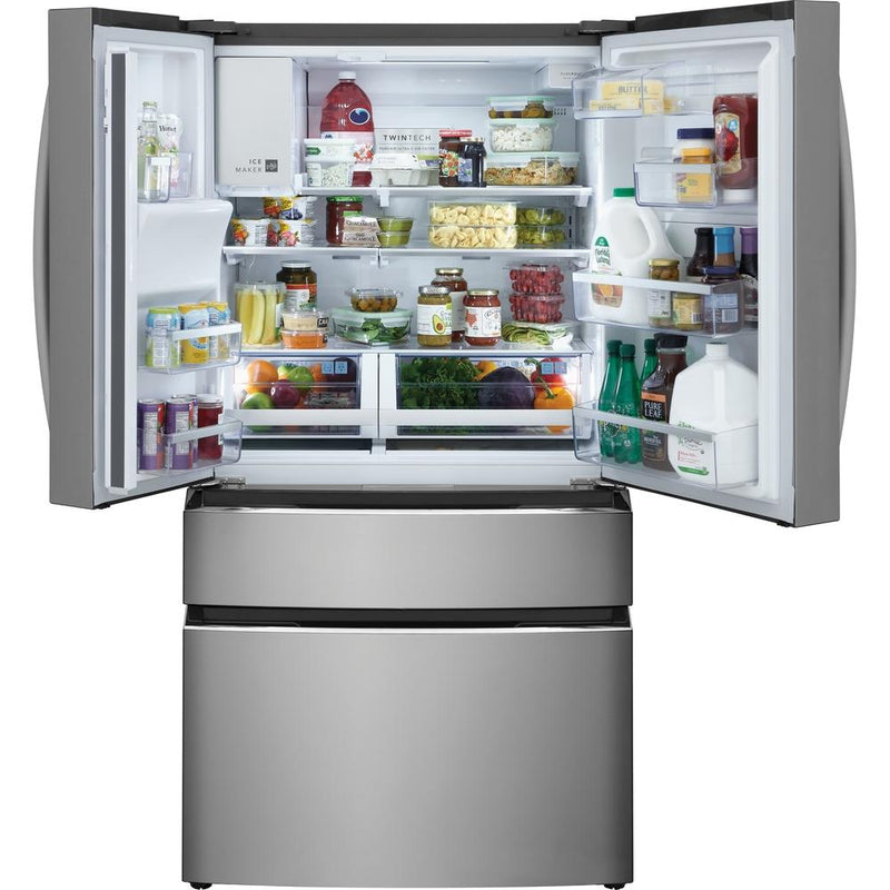 Frigidaire Gallery French 4-Door Refrigerator with External Water and Ice Dispenser GRMS2773AF IMAGE 2